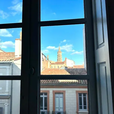 Grand Standing Lit King Size Capitole Apartment